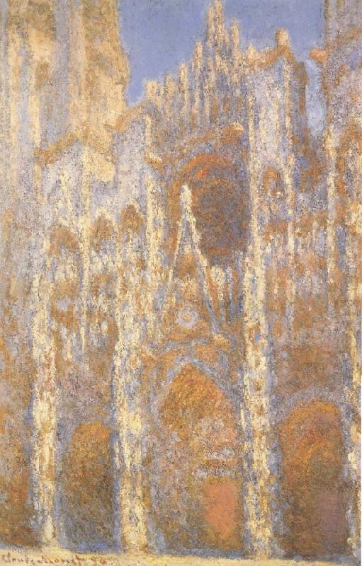 Claude Monet La Cathedrale de Rouen au Crepuscule china oil painting image
